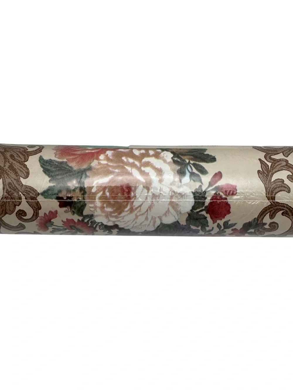 Vintage Softac Self Adhesive Wallpaper Border Floral Scroll Pattern 587075 NOS